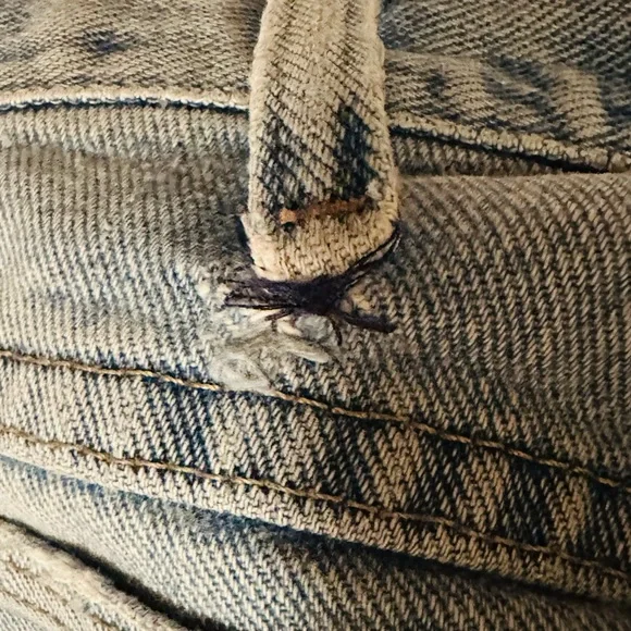 Men's Twenty X Jeans Denim. Have a few stains and loose patched loop . - Picture 5 of 7